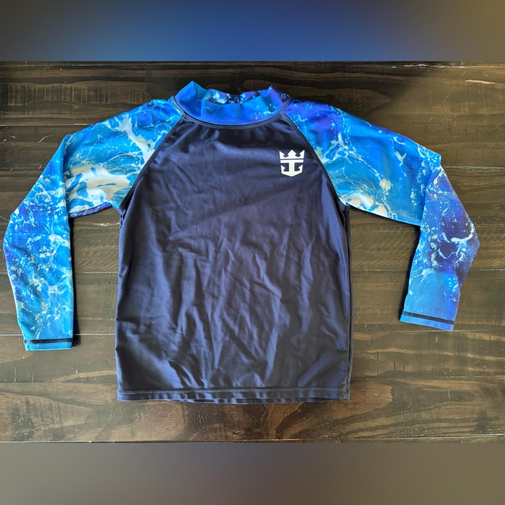 Royal Caribbean Swim Shirt / Rashguard Kids Medium